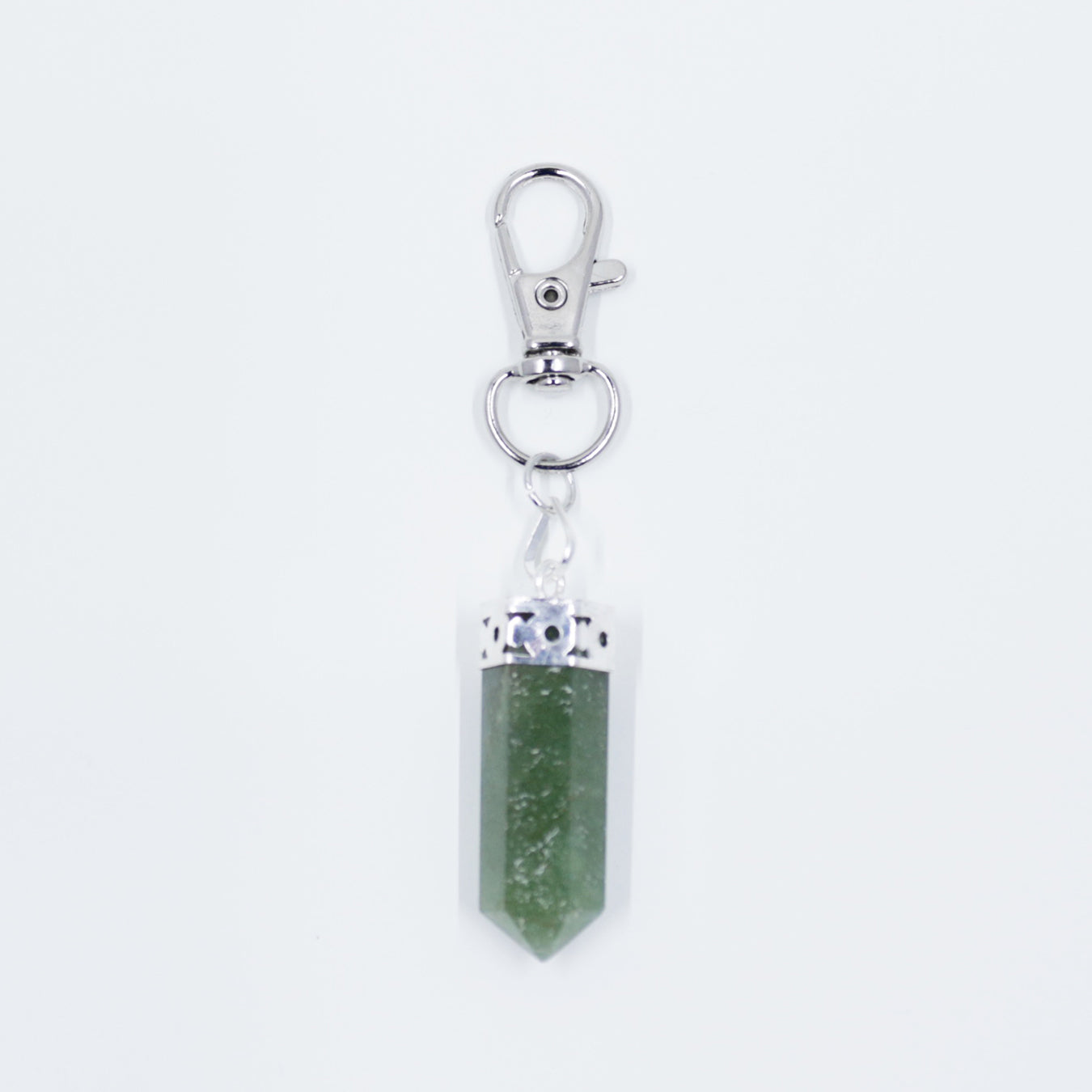 Green Aventurine energy crystals sets of necklaces and clip pendants | Hound and Friends