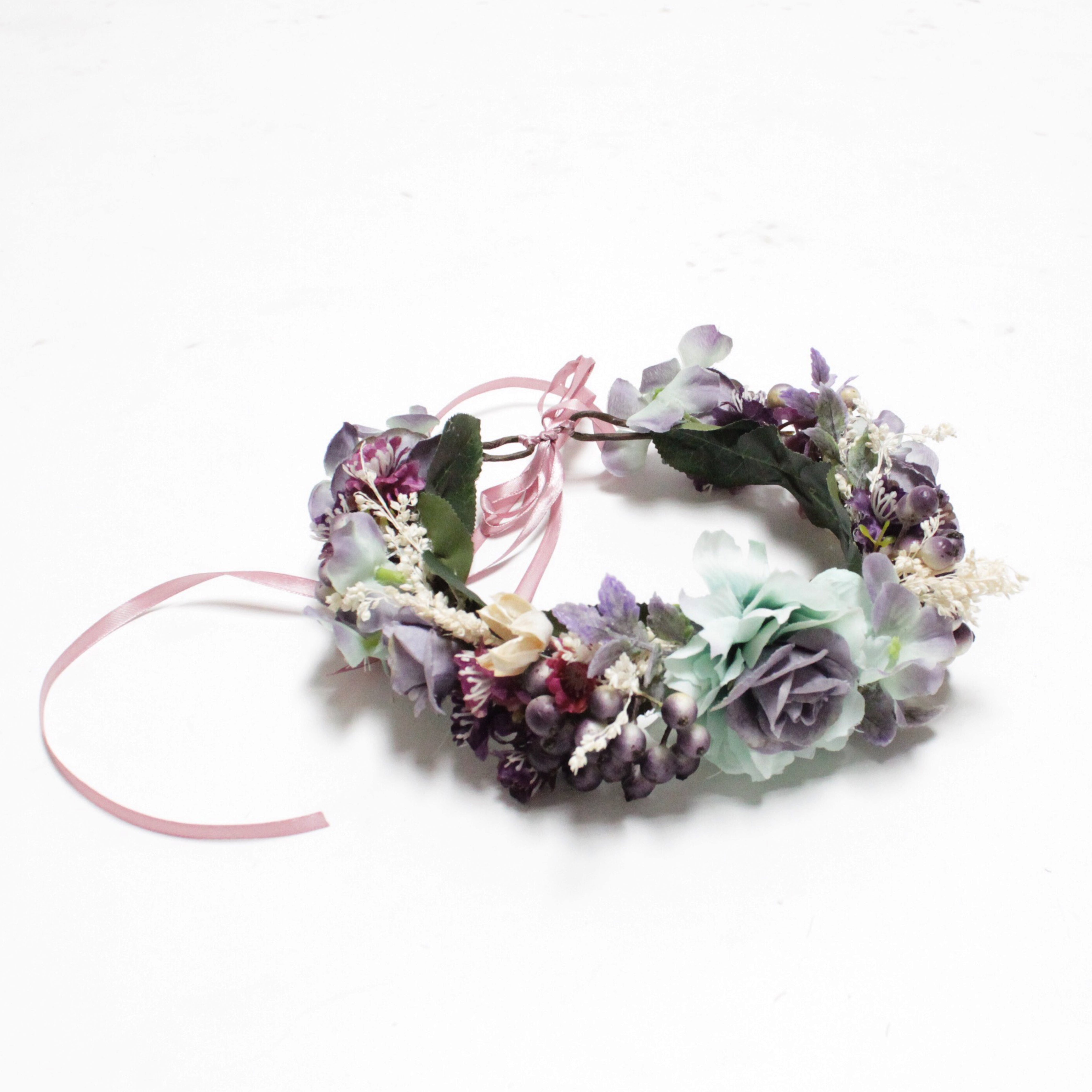 Finn Flower Floral Crown for dogs and people to match at Hound and Friends