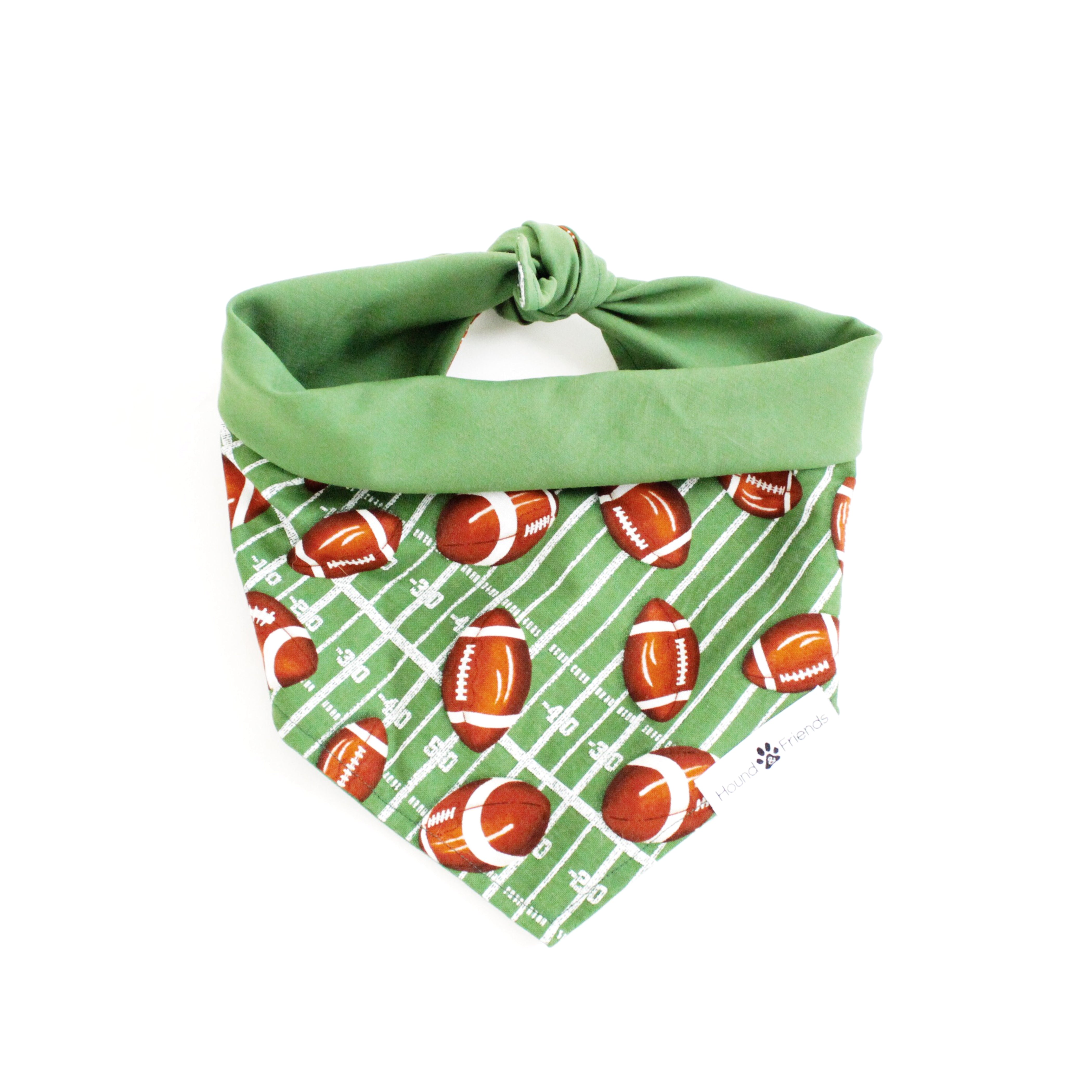 Football Suppawter Reversible Bandana - Shine on Me Pet Boutique