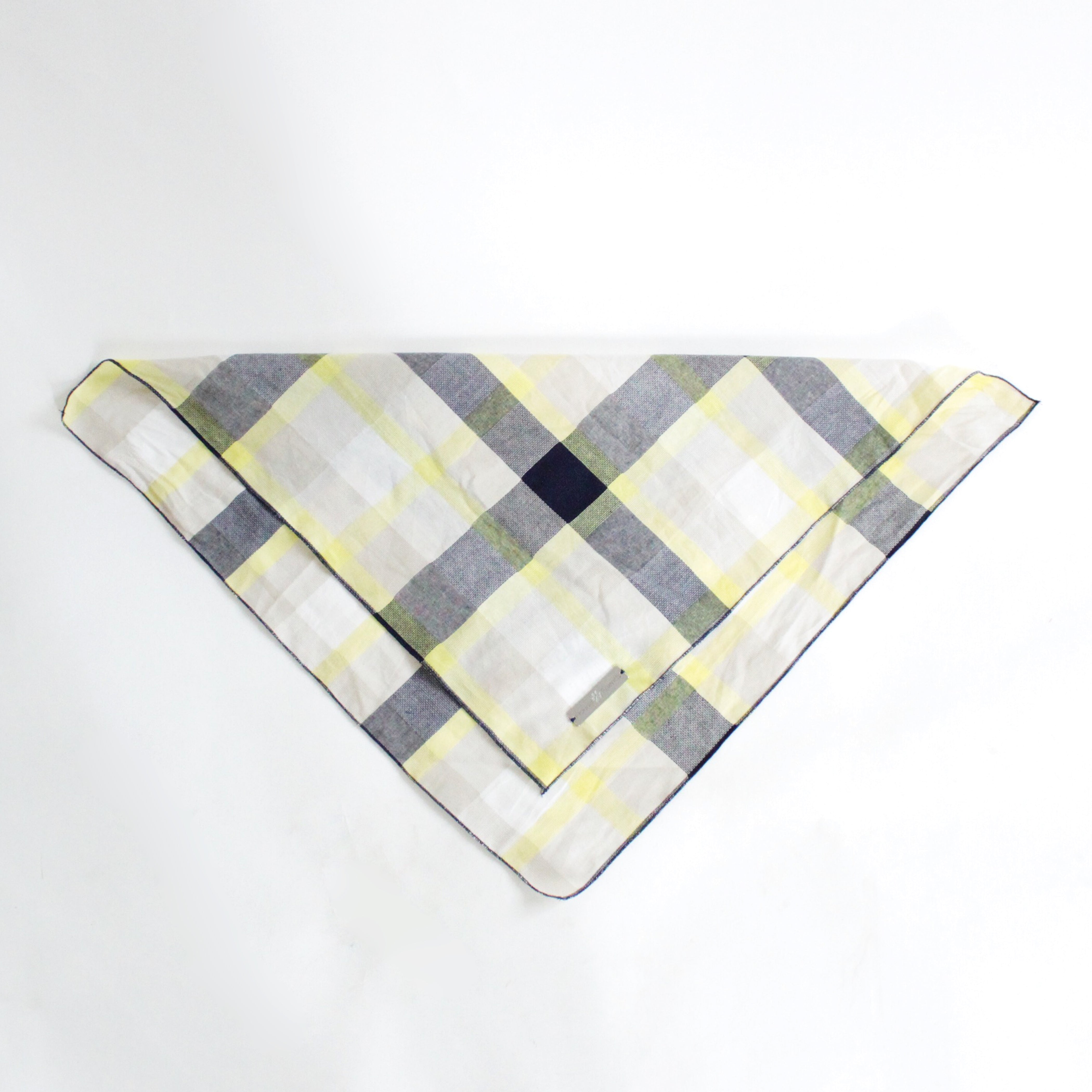 Ro Reversible Tie-on Blue and Yellow Plaids Bandana for Matching Dog Bandanas and Accessories | Hound and Friends