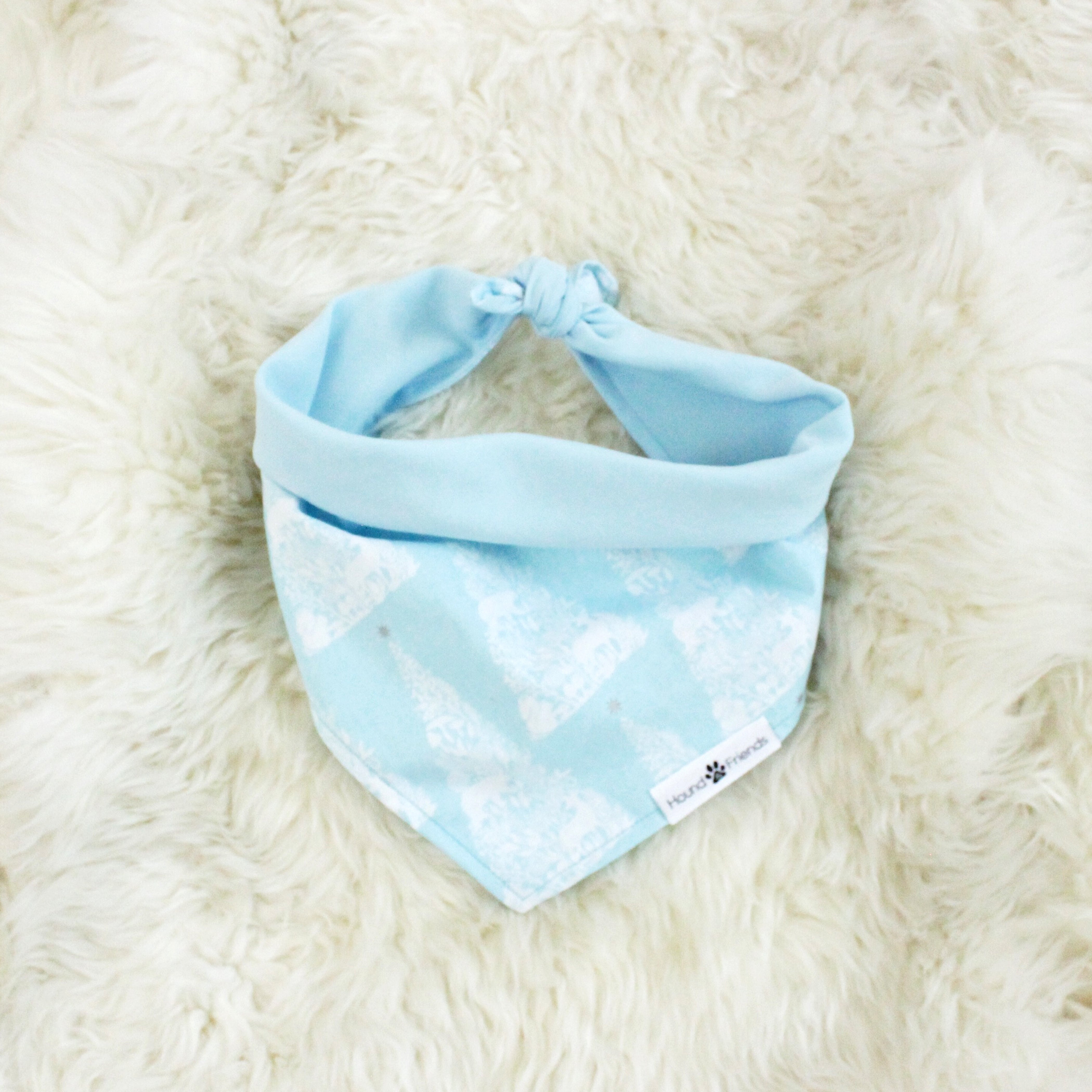 Robbin Reversible Tie On Dog Bandana | Hound and Friends